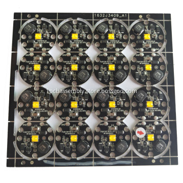 Black 2 layers LED Printed Circuit Board